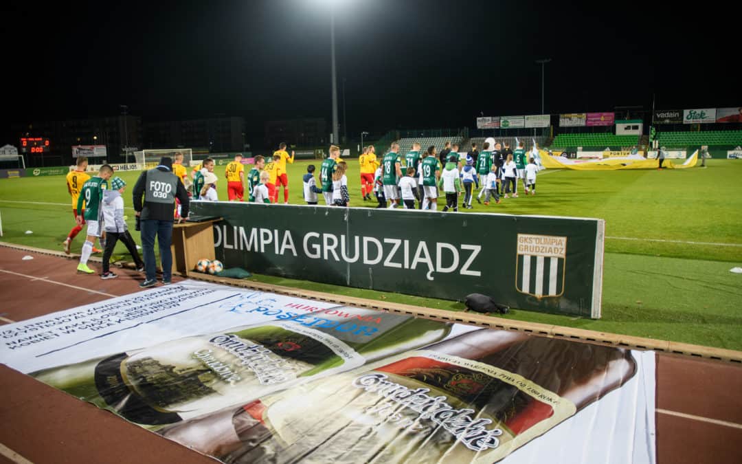 Hurtownia „Posejdon” była sponsorem meczu ze Stomilem