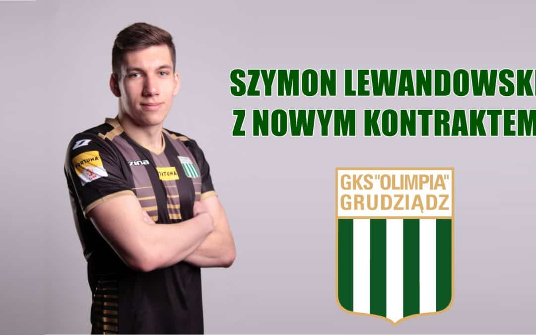 Szymon Lewandowski na dłużej w Olimpii!