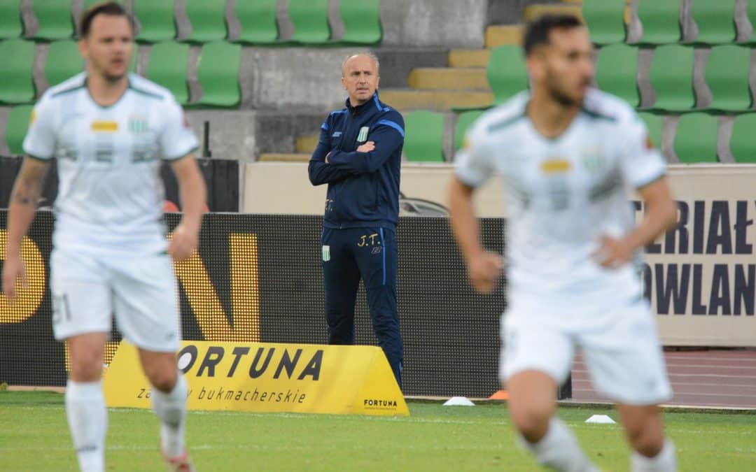 Trener Jacek Trzeciak o Marcinie Groliku (VIDEO)