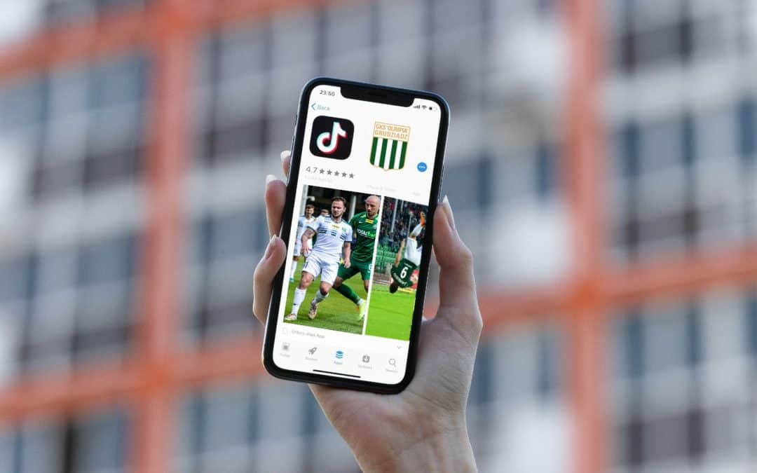 Olimpia Grudziądz dostępna na Tik Toku!