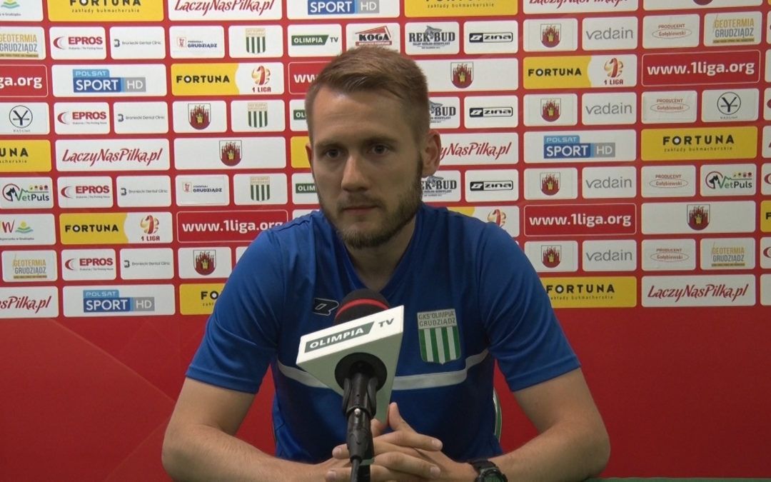 Trener Maciej Patyk przed meczem z GKS Jastrzębie (VIDEO)