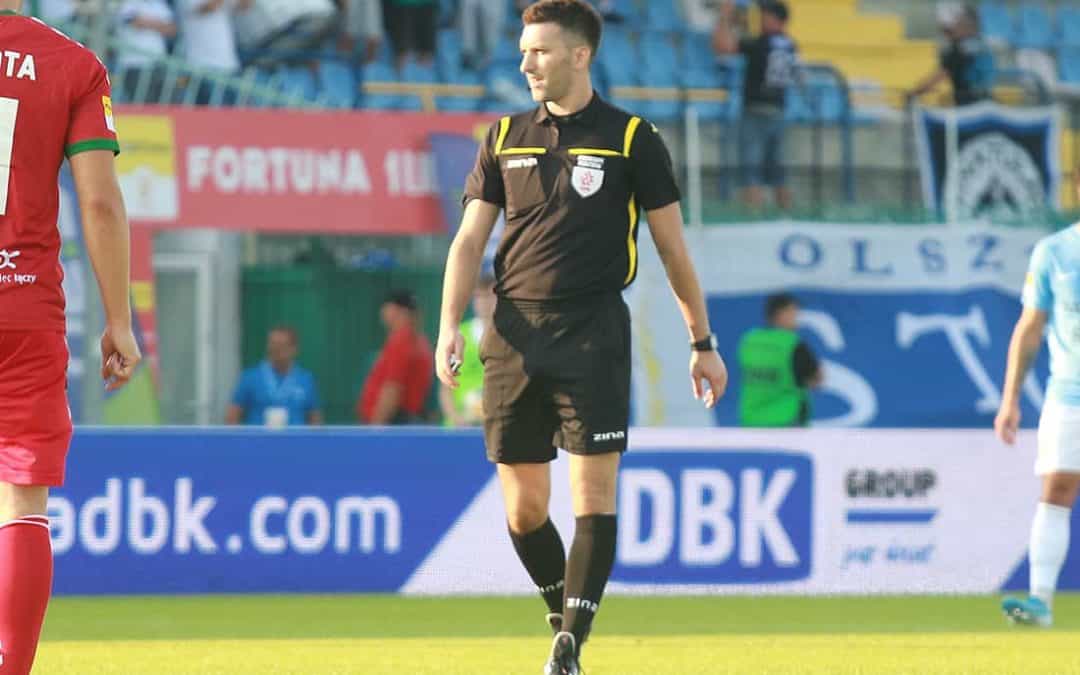 Damian Kos rozjemcą spotkania z Sandecją!
