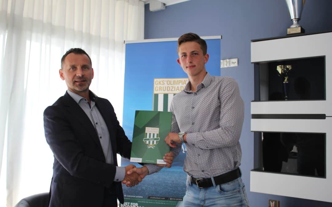 Cyprian Maciejewski zawodnikiem Olimpii!