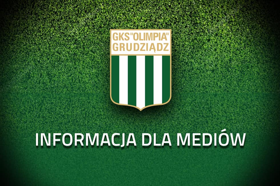 Akredytacje na mecz Olimpia Grudziądz – GKS Katowice.