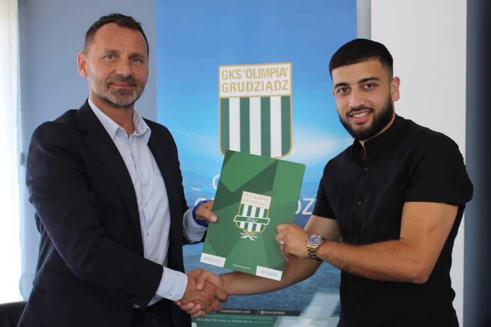 Omid Popalzay piłkarzem Olimpii!