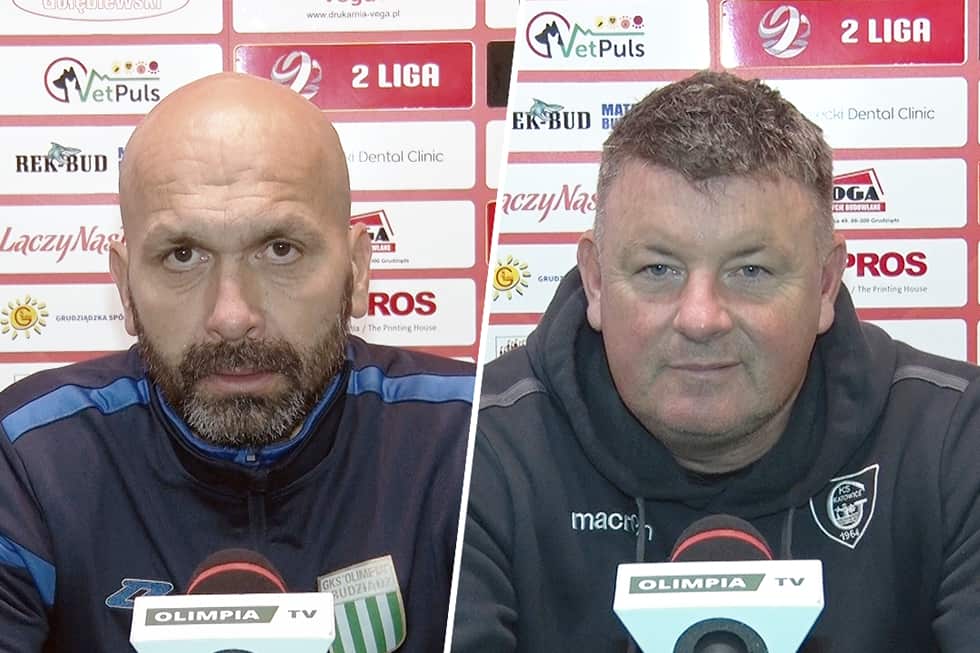 Konferencja prasowa po meczu Olimpia Grudziądz – GKS Katowice (1:3)
