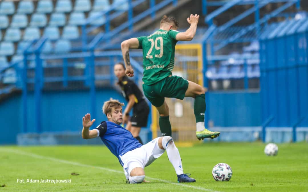 Skrót meczu Lech Poznań – Olimpia Grudziądz 1:2