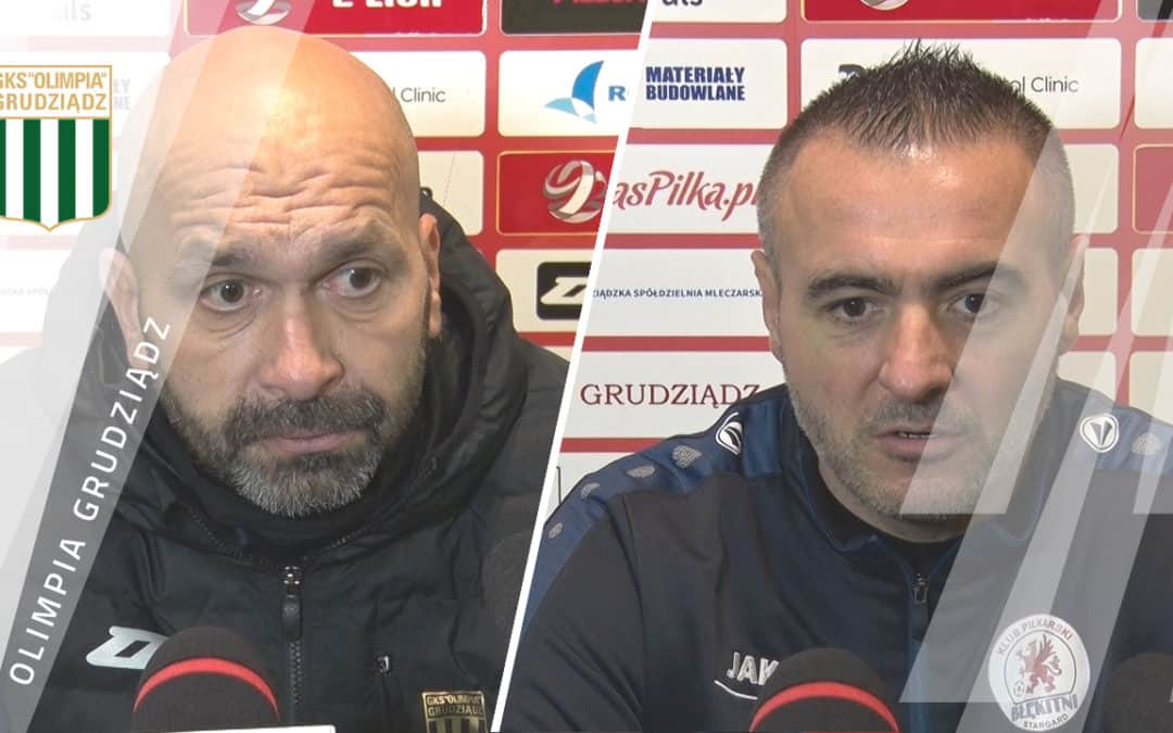 Konferencja prasowa po meczu Olimpia Grudziądz – Błękitni Stargard 2:2