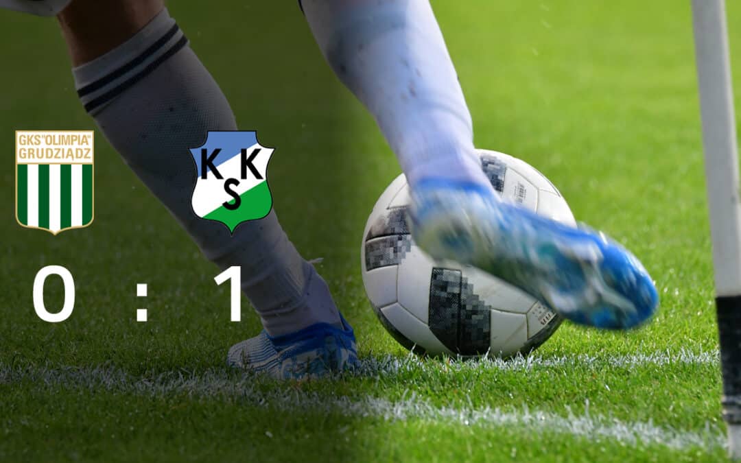 Skrót meczu: Olimpia Grudziądz – KKS 1925 Kalisz 0:1.