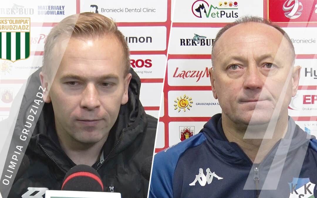 Konferencja prasowa po meczu Olimpia Grudziądz – KKS 1925 Kalisz 0:1