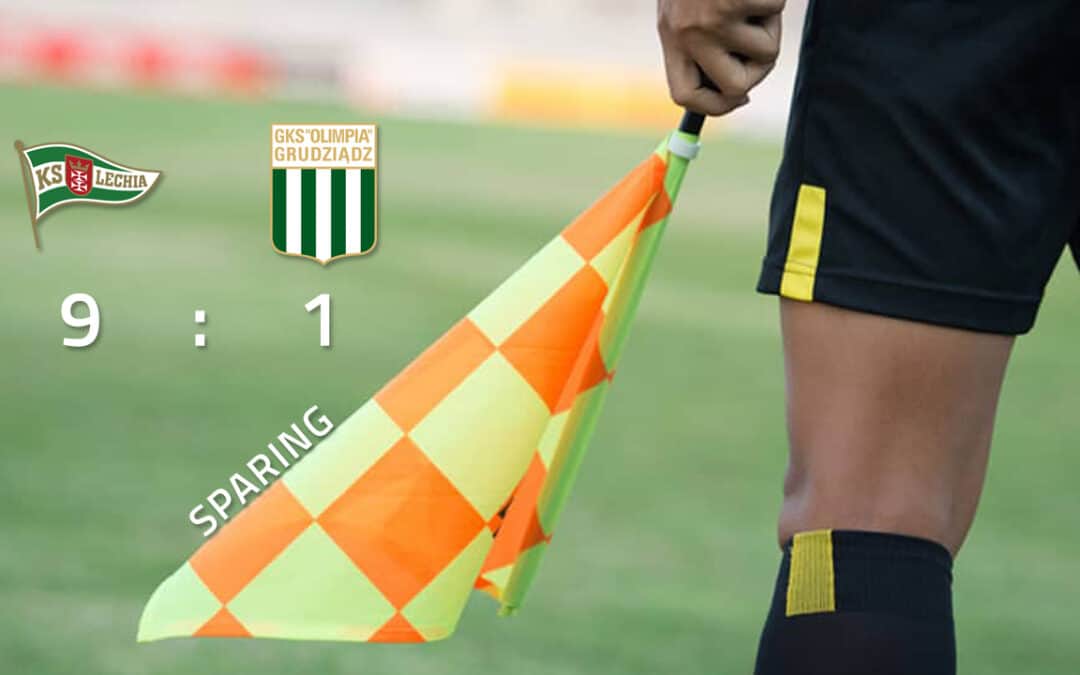Sparing z Lechią Gdańsk zakończony wynikiem 9:1