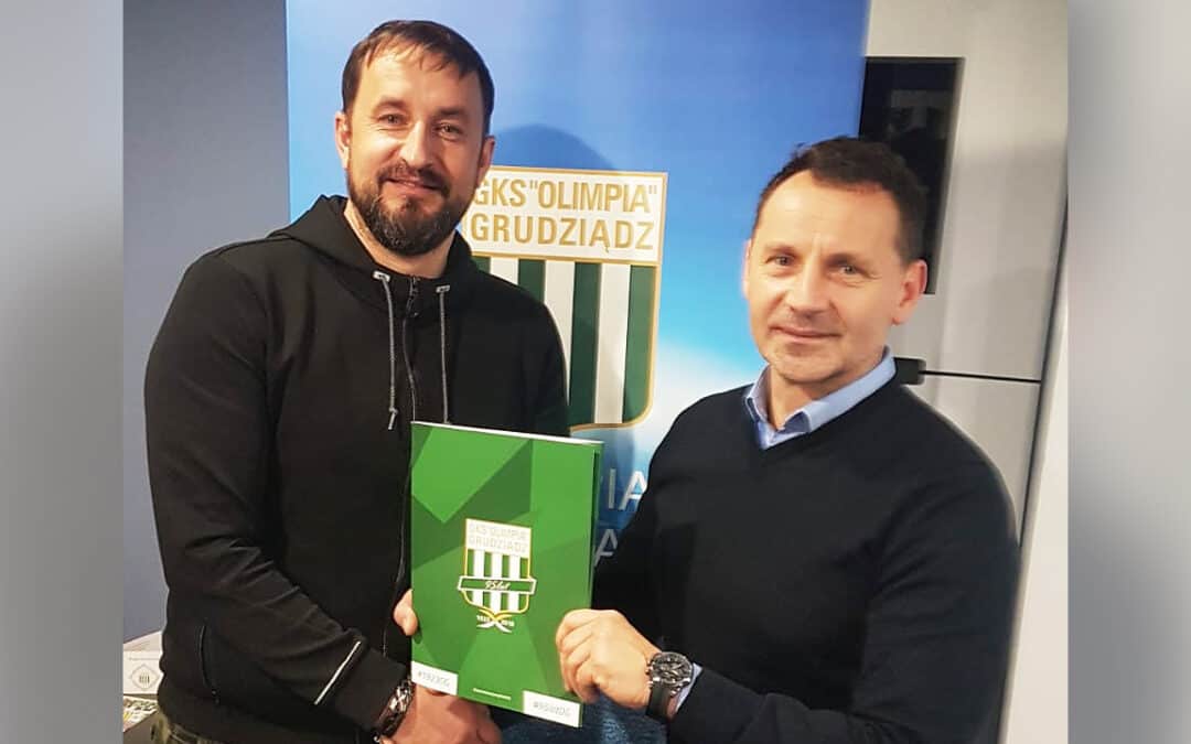 Olimpia Grudziądz zyskała nowego szkoleniowca!