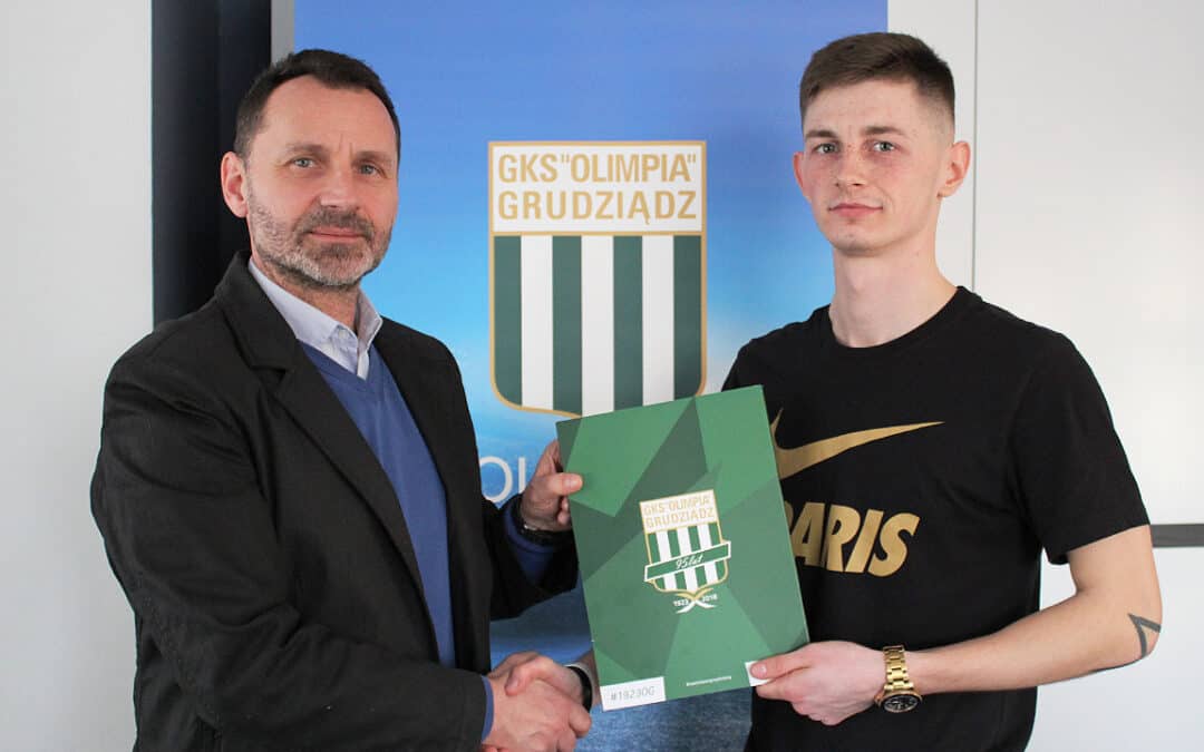 Rafał Kruczkowski dołącza do kadry Olimpii Grudziądz!