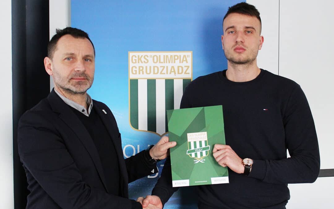 Kolejnym wzmocnieniem Olimpii Grudziądz – Szymon Jarosz!