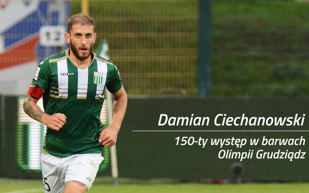 Damian Ciechanowski – 150. występ w barwach Olimpii!
