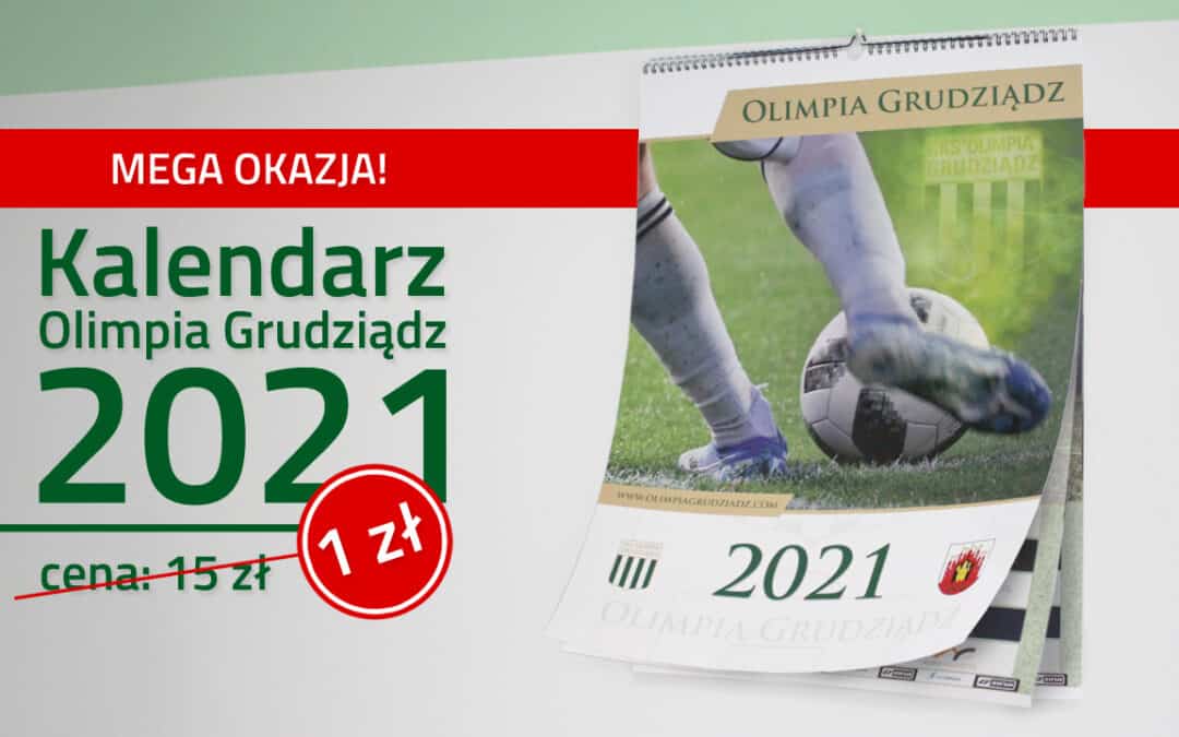 Kalendarz na 2021 rok za ZŁOTÓWKĘ!