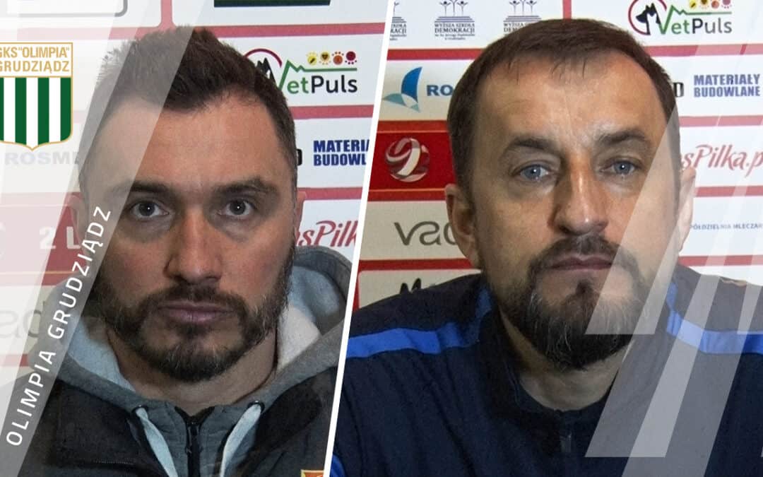 Konferencja po meczu Olimpia Grudziądz – Motor Lublin.