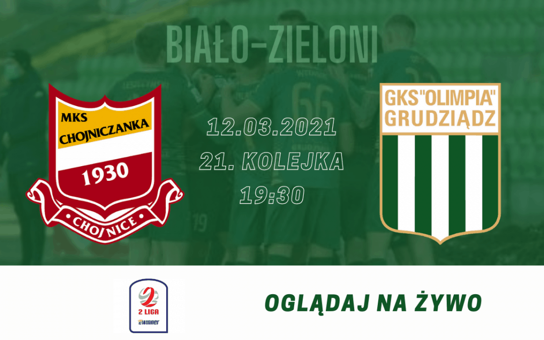 Transmisja meczu z Chojniczanką Chojnice