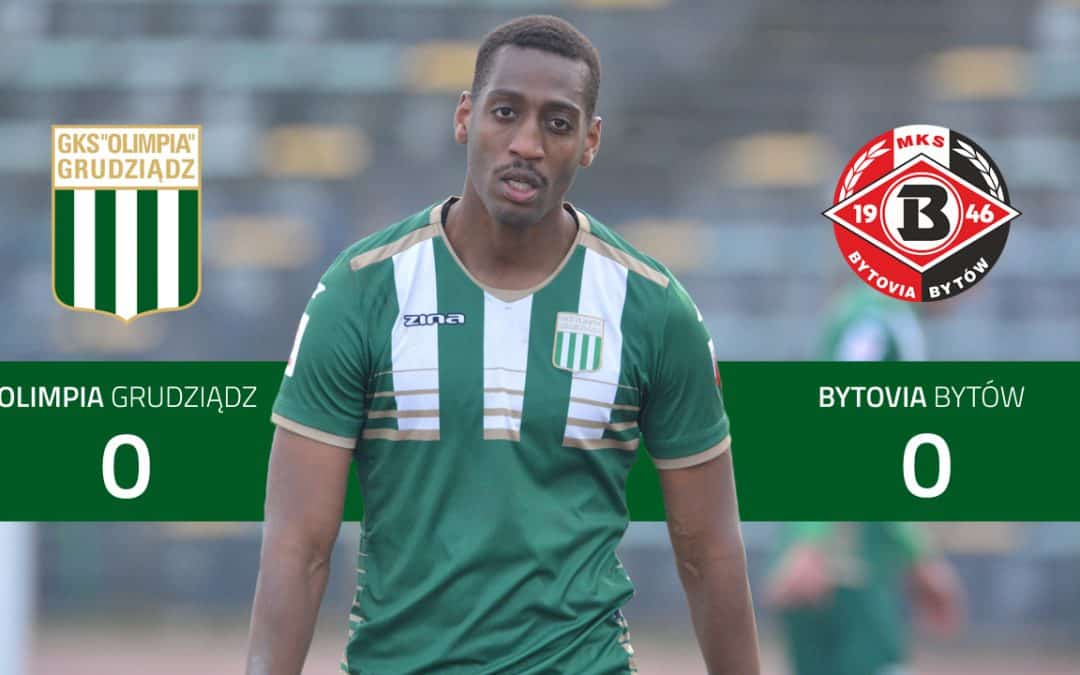 Olimpia Grudziądz – Bytovia Bytów 0:0: Skrót meczu