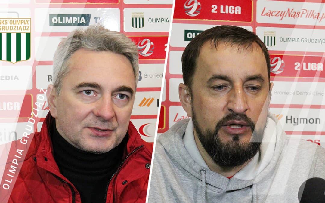 Konferencja prasowa po meczu Olimpia Grudziądz – Bytovia Bytów 0:0