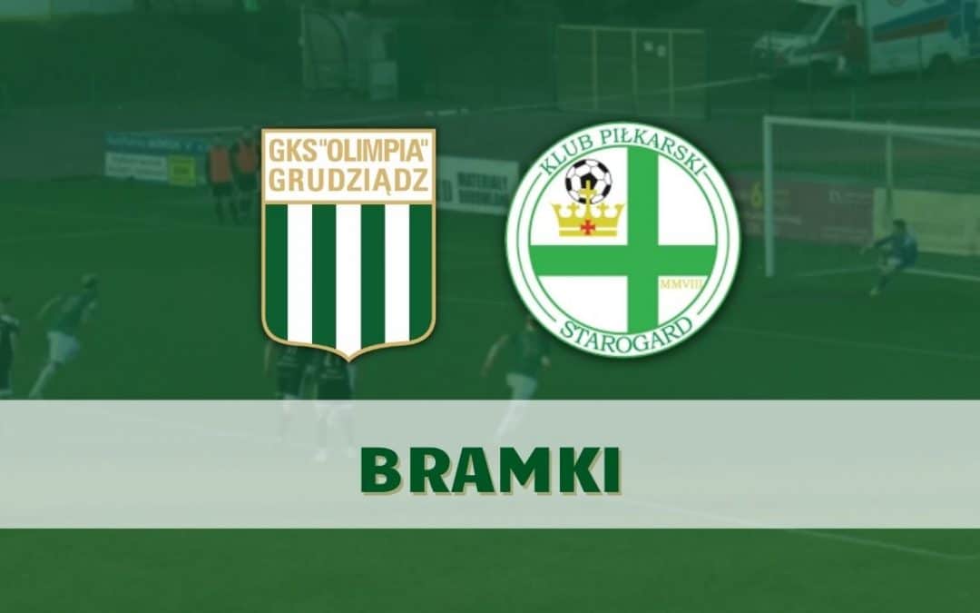 Olimpia Grudziądz – KP Starogard Gdański [BRAMKI]
