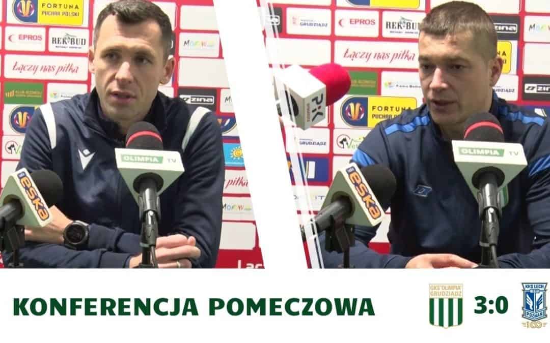 Olimpia Grudziądz – Lech II Poznań [KONFERENCJA]