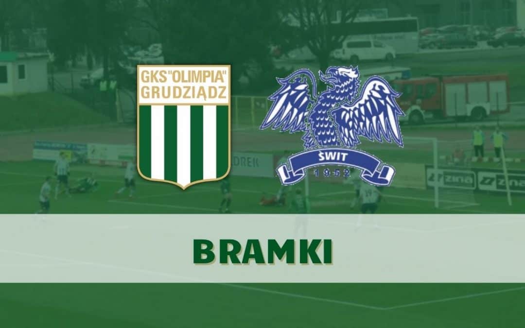 Olimpia Grudziądz – Świt Skolwin [BRAMKI]