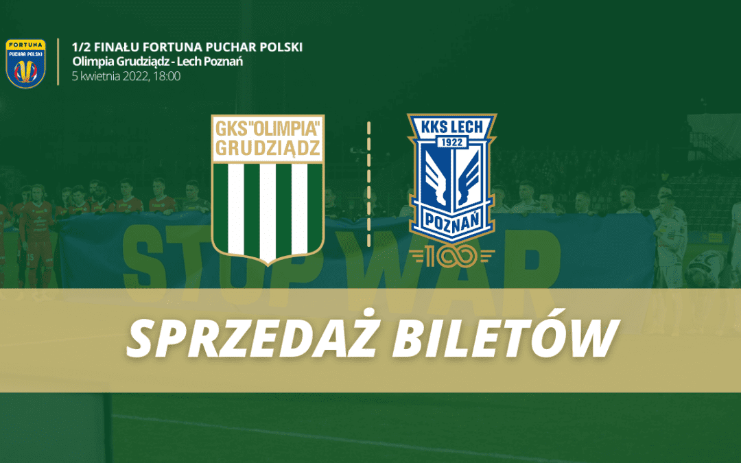 22 marca rusza sprzedaż biletów na mecz z Lechem Poznań!