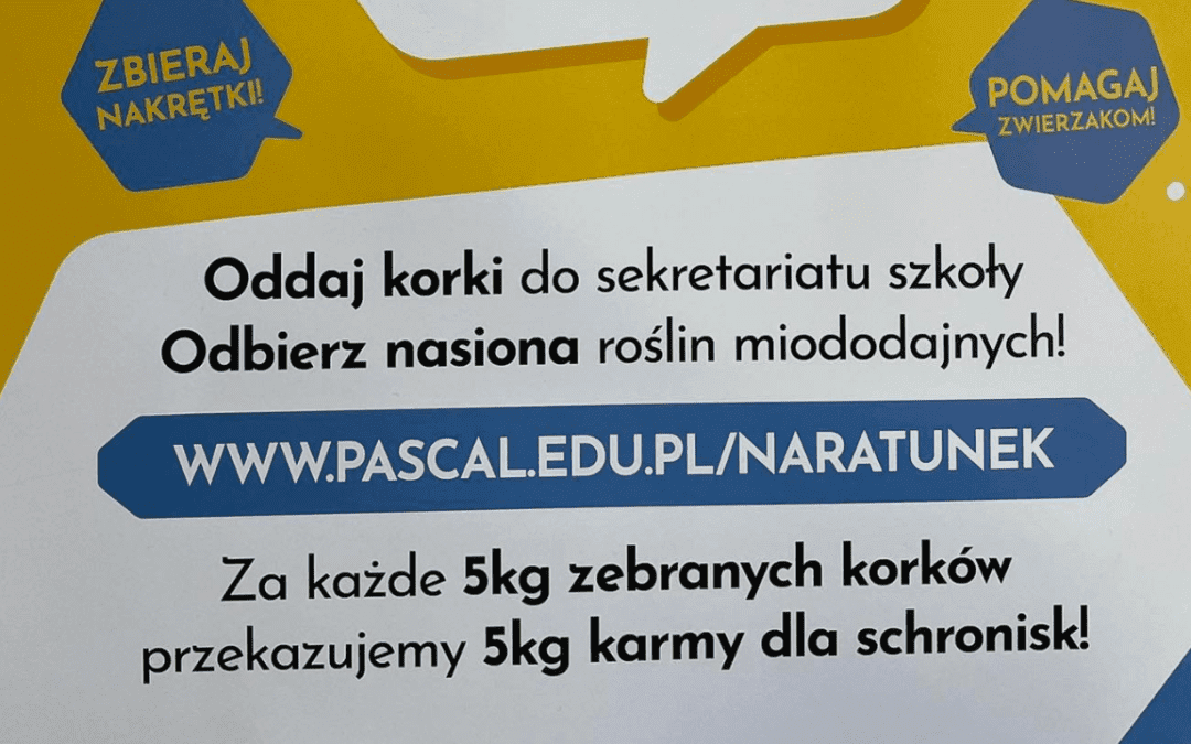 Zbieraj korki – pomagaj zwierzakom!