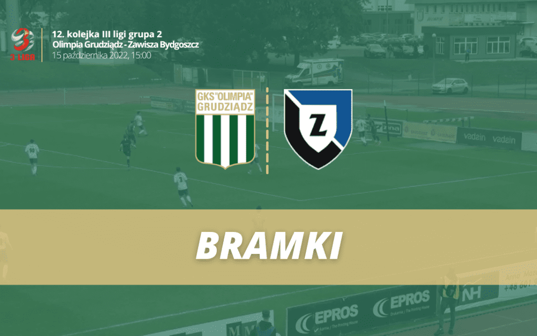 Olimpia Grudziądz – Zawisza Bydgoszcz [BRAMKI]