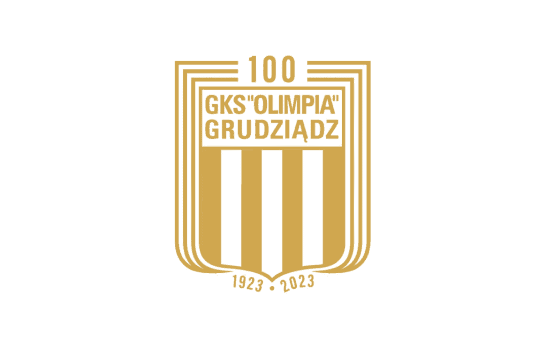 Herb Grudziądzkiego Klubu Sportowego „Olimpia” z okazji setnej rocznicy powstania (30.06.2023)