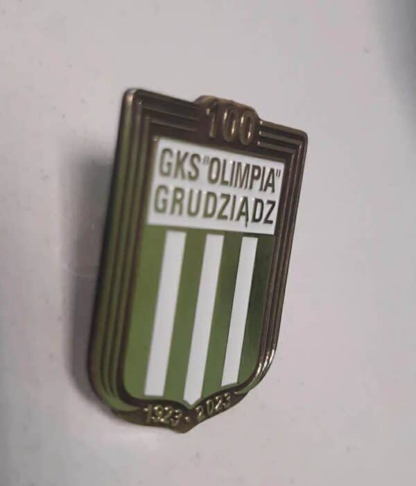 Przypinka: 100 lecie Klubu Olimpia Grudziądz - obrazek 3