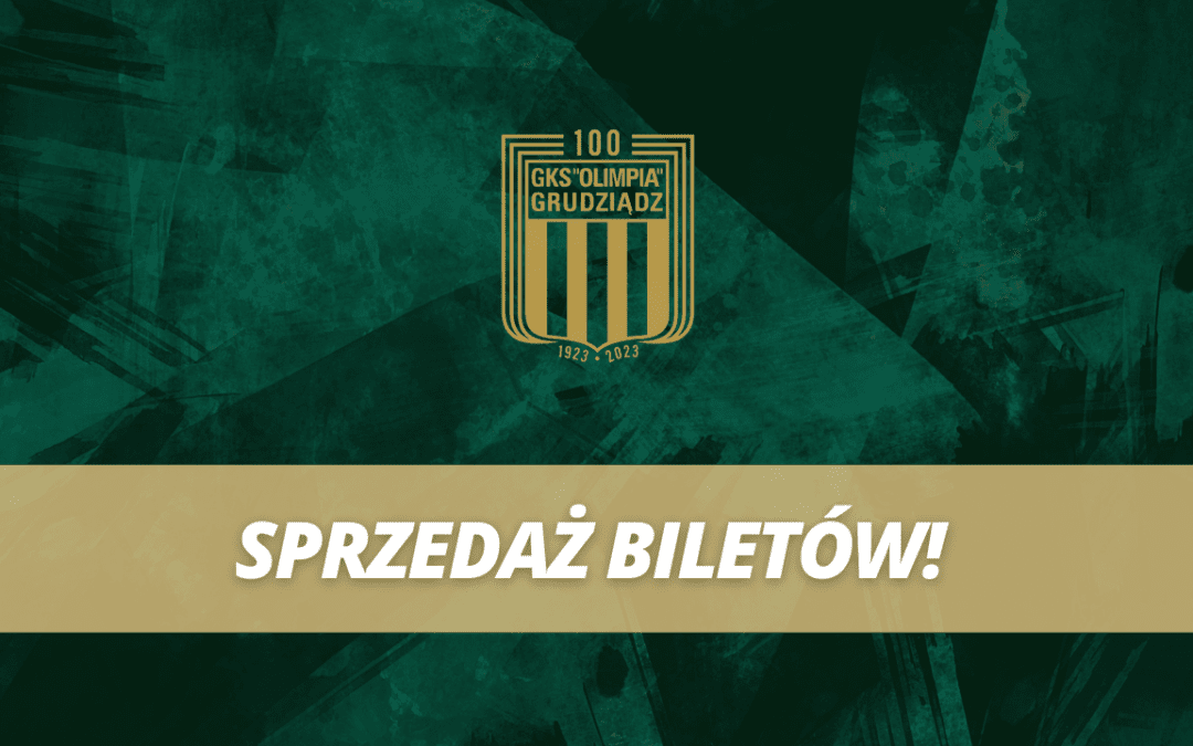 Sprzedaż biletów na mecz Olimpia Grudziądz vs. Zagłębie II Lubin!