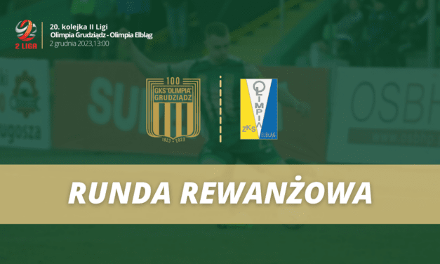Imienniczka z Elbląga zawita do Grudziądza – 20. kolejka II ligi.