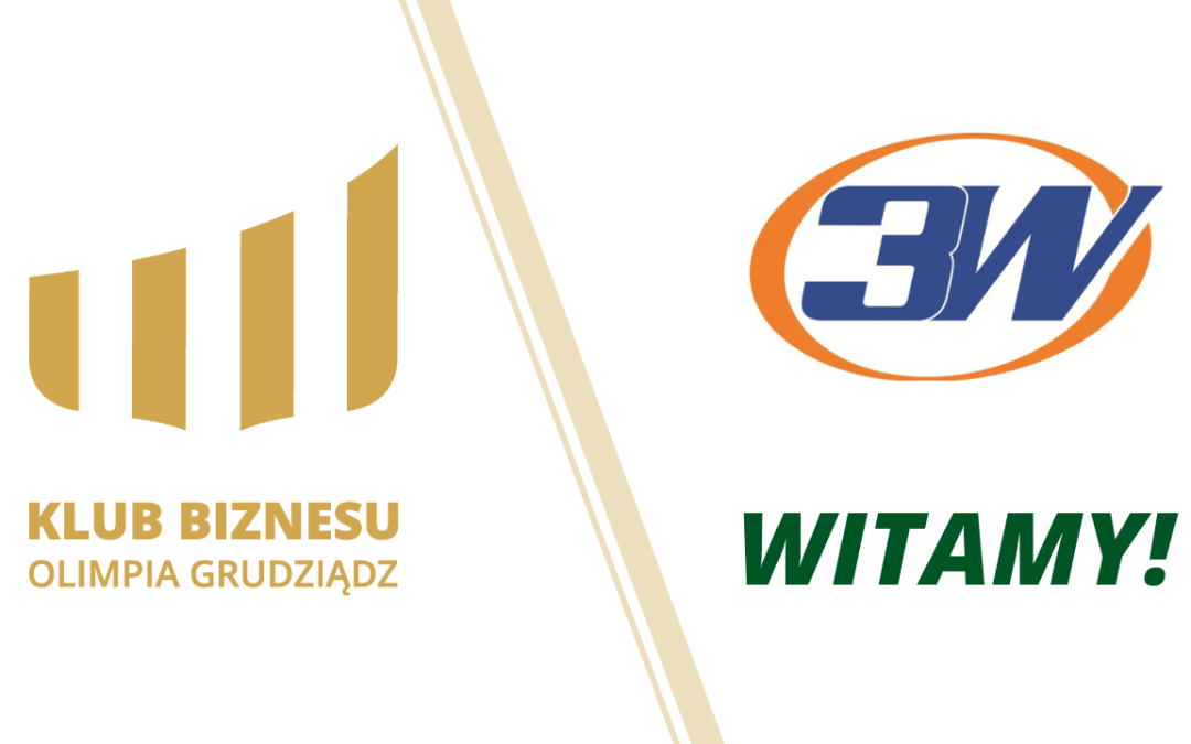 Firma 3W Maszyny Budowlane w gronie sponsorów Olimpii Grudziądz!