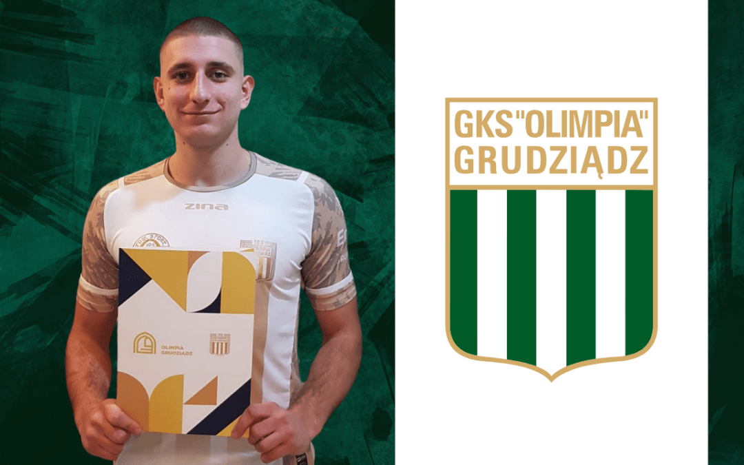 Szymon Krocz dołącza do zespołu Olimpii Grudziądz!