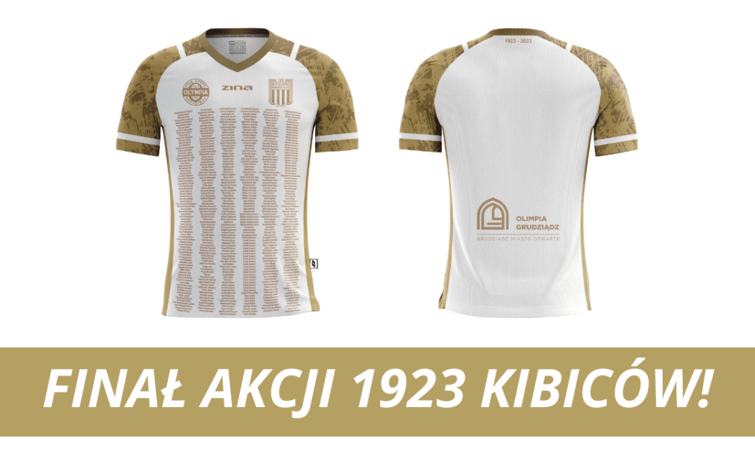 Wyniki losowania pamiątkowych koszulek [AKCJA 1923 KIBICÓW]