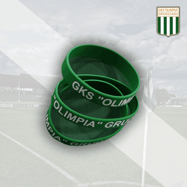 Opaska silikonowa GKS Olimpia Grudziądz