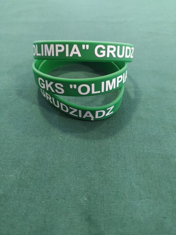 Opaska silikonowa GKS Olimpia Grudziądz - obrazek 2