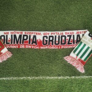 Szalik patriotyczny Olimpia grudziądz
