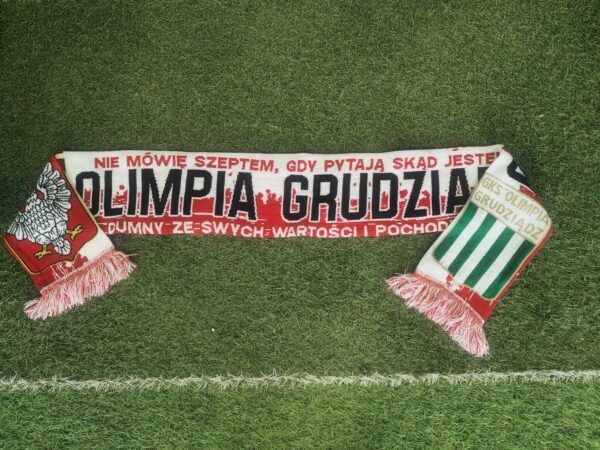 Szalik patriotyczny Olimpia grudziądz