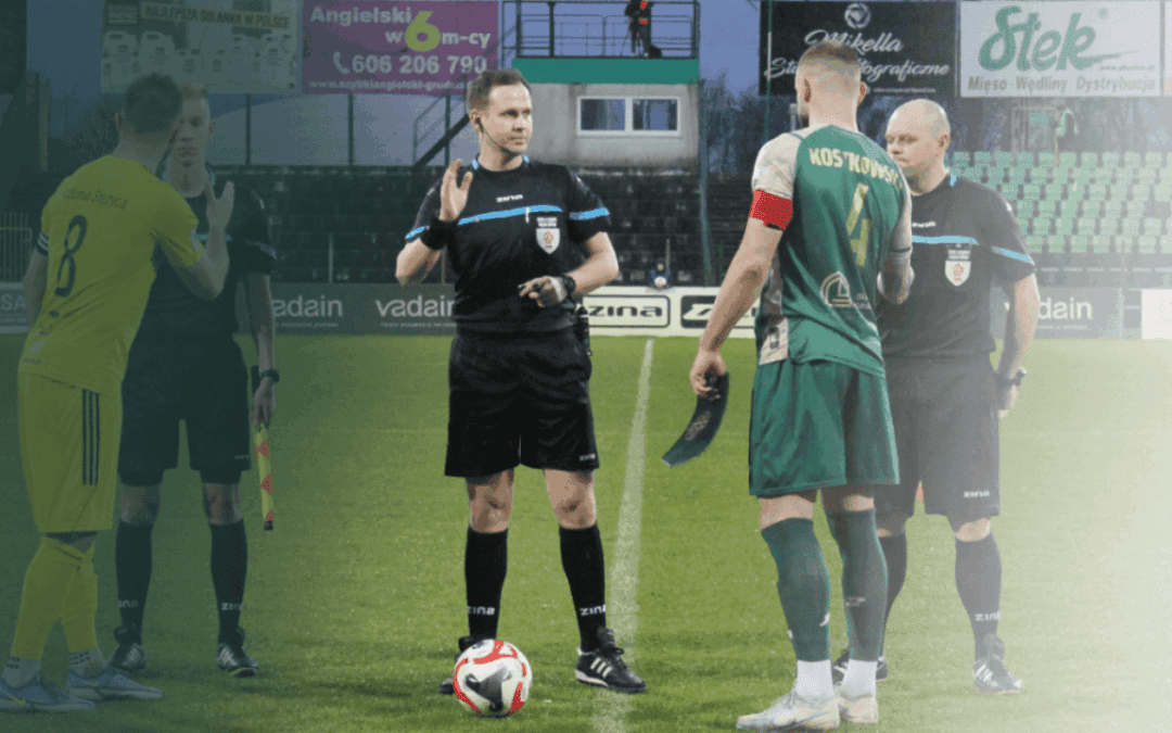 Maciej Pelka sędzią głównym spotkania z GKS Jastrzębie