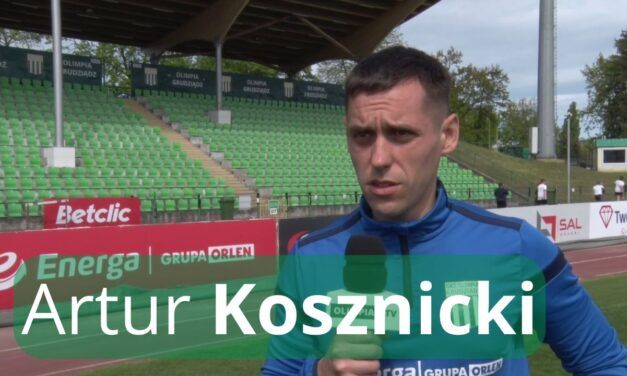 Artur Kosznicki przed meczem z GKS Jastrzębie