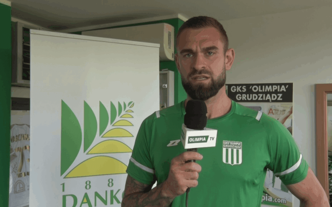 Damian Kostkowski przed meczem ze Świtem Szczecin