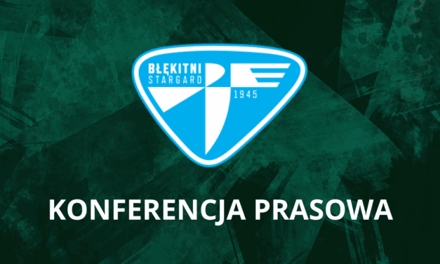 Konferencja prasowa po meczu z Błękitnymi