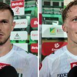 Tomasz Kaczmarek i Dominik Frelek po meczu (VIDEO)