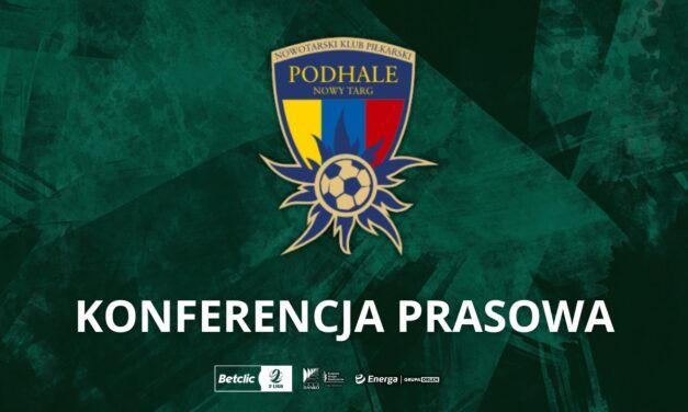 Konferencja prasowa po meczu z Podhalem Nowy Targ
