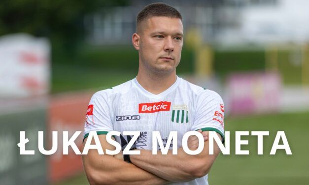 Łukasz Moneta przed meczem z KKS Kalisz