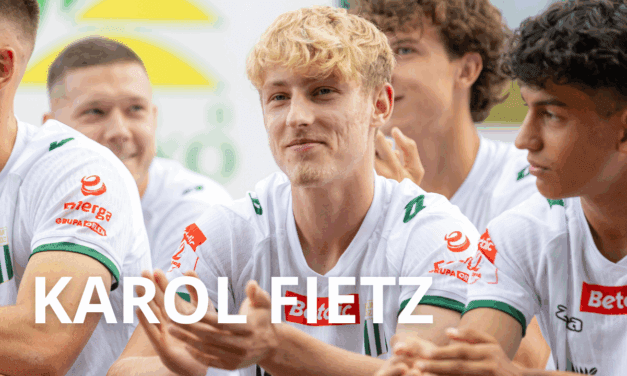 Karol Fietz po meczu z GKS Jastrzębie