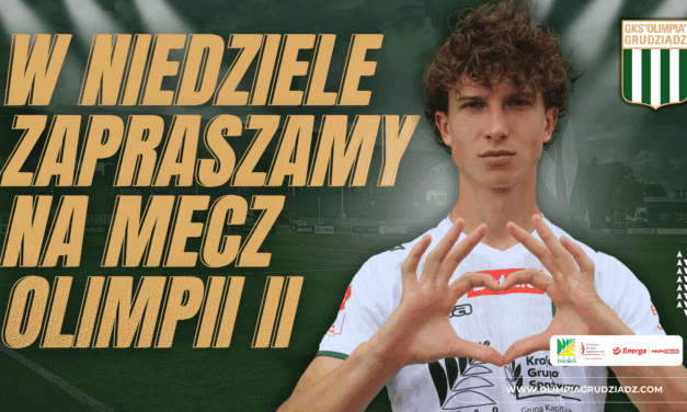 W ten weekend zapraszamy na mecz Olimpii II!